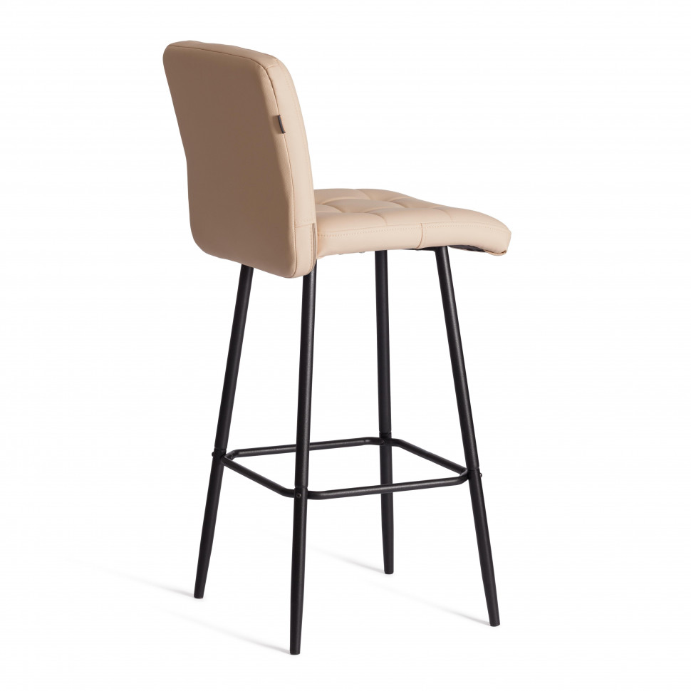 Барный стул  Medeo/Медео экокожа , бежевый, 45х56х113 см