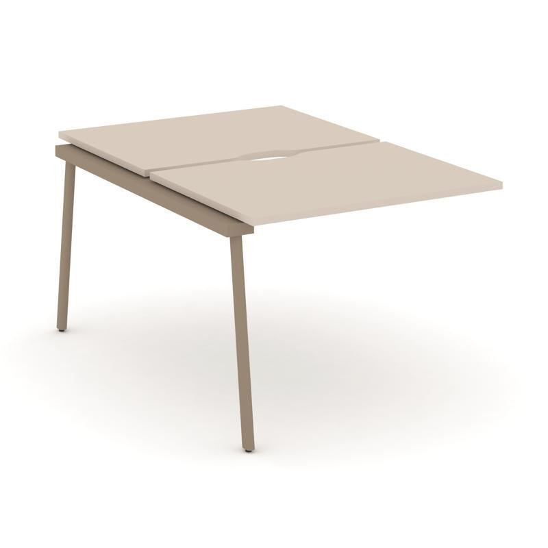 Estetica Двойной наборный элемент рабочей станциии ES.2.NRS-1-VP Капучино/Металл Латте 980*1500*750 Estetica Двойной наборный элемент рабочей станциии ES.2.NRS-1-VP Капучино/Металл Латте 980*1500*750