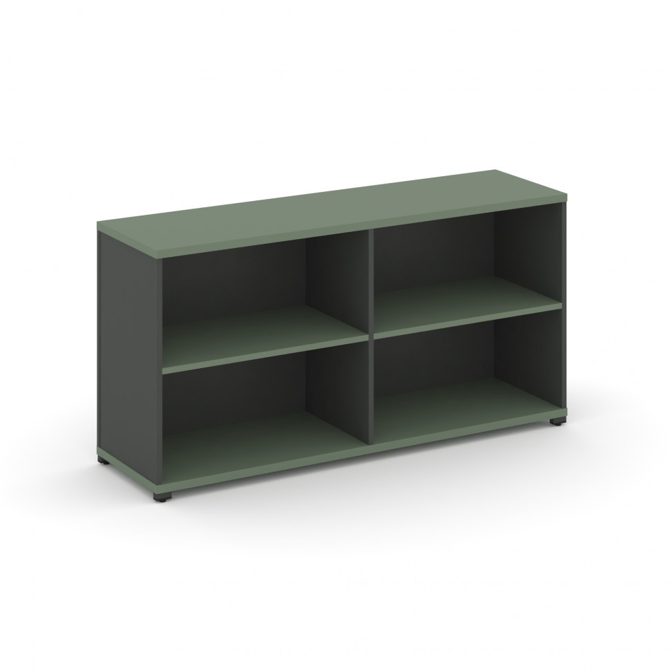 Concept Стеллаж опорный/приставной CN.SOPO-005 Кобо/Антрацит/Металл Антрацит 1480*420*750