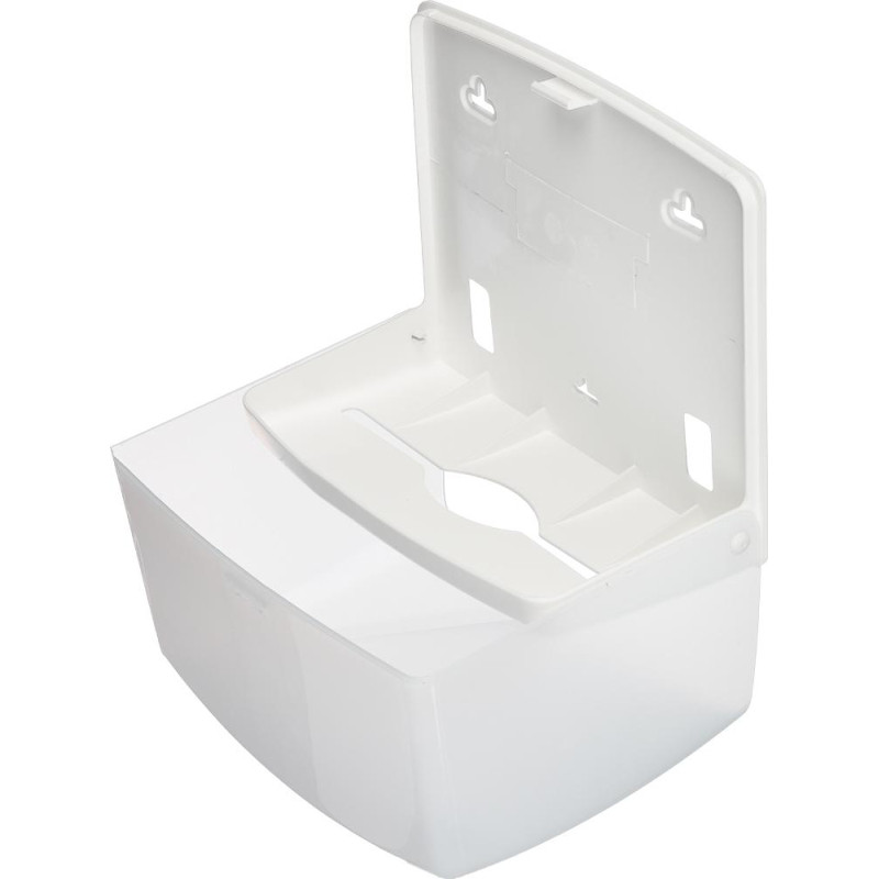 Диспенсер для полотенец лист V-слож белый прозр R1318TW