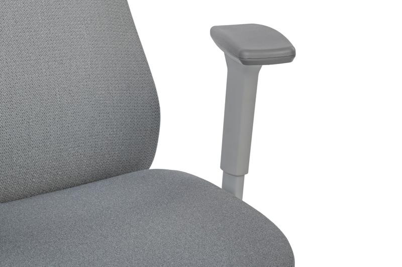 Кресло Миро 6249A-HS Серый пластик/Серый