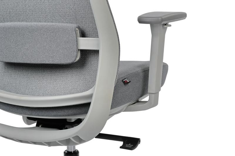 Кресло Миро 6249A-HS Серый пластик/Серый