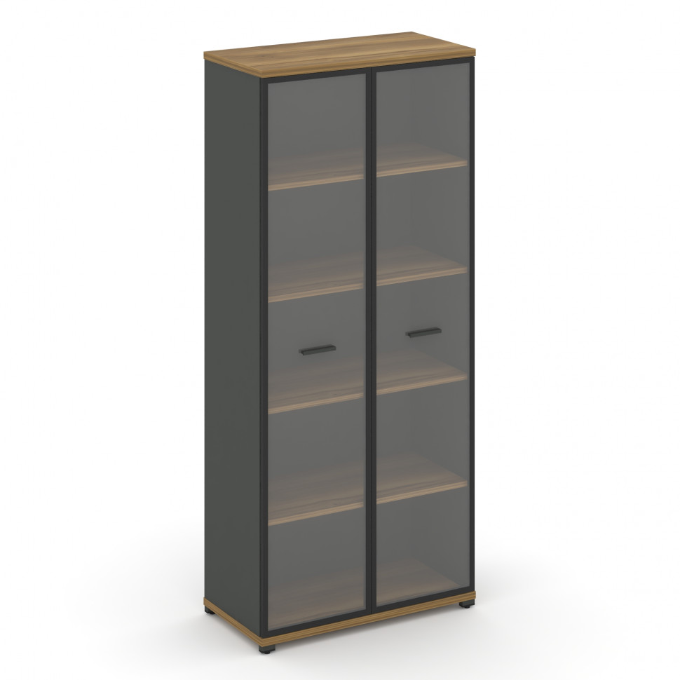 Concept Шкаф 1 широкая секция, 5 ниш CN.STS.E-518 RPB A Сандал Янтарный/Антрацит/Металл Антрацит/Про