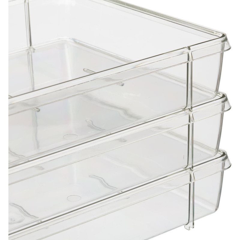 Лоток горизонтальный Attache Office горизонтальный прозрачный 16С194