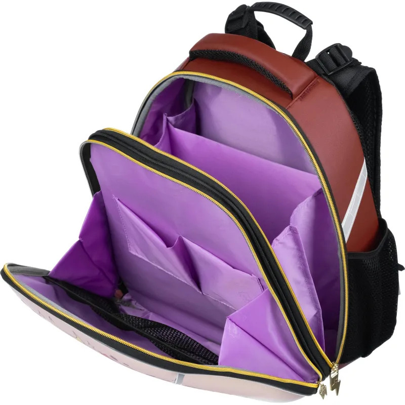 Ранец Комус Класс Basic Magic is real , золотой, 2 отд, эргоном спинка