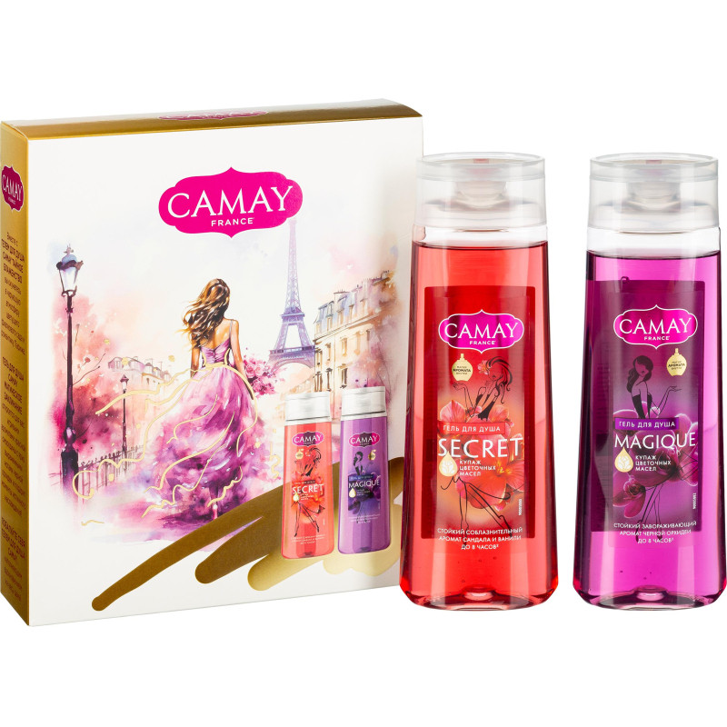Подарочный набор Camay Секрет,2Х250мл жен