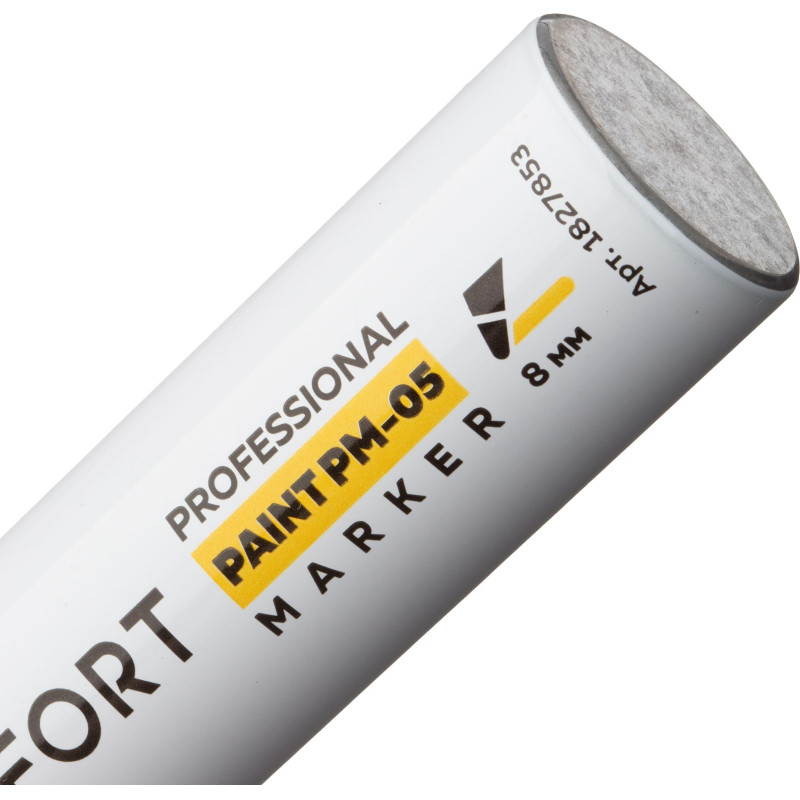 Маркер лаковый TOPFORT Paint 8 мм желтый