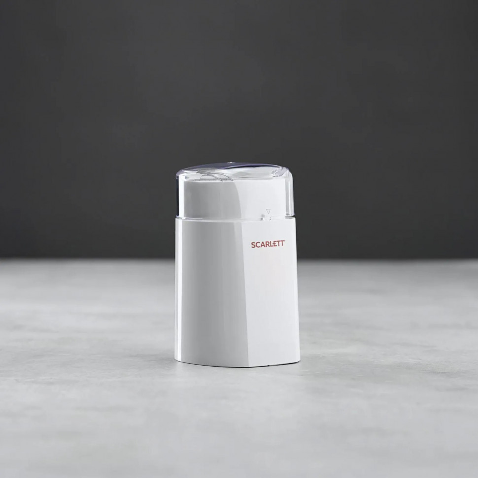 Кофемолка SCARLETT SC-CG44506, белый