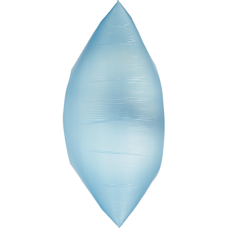 Мешки для мусора Комус 60 л с завязками синие (ПНД 12 мкм, 15 штук в рул)