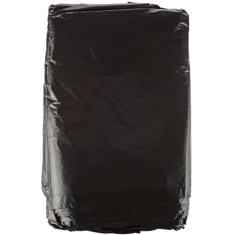 Мешки для мусора ПВД 180л 30мкм 50шт/уп черные 90x110см