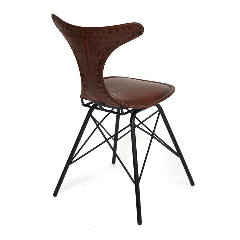 Стул Secret De Maison HORN ( mod. M-19852) металл/кожа буйвола, 49х56х81см, коричневый Стул Secret De Maison HORN ( mod. M-19852) металл/кожа буйвола, 49х56х81см, коричневый