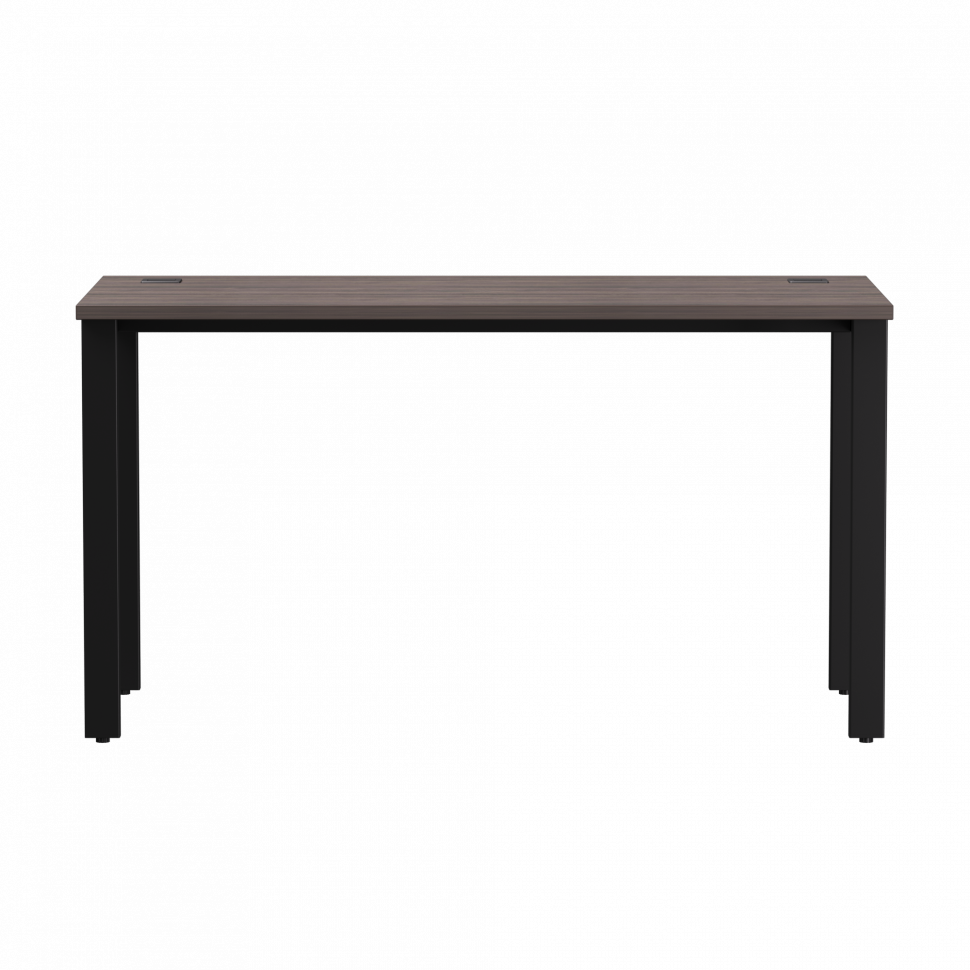 Стол прямой Everprof EVO (ЭВО) на металлокаркасе 1380х670х755 мм Дуб Пасадена/Черный