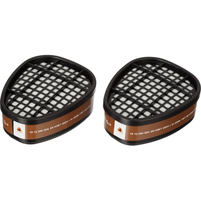 Фильтр противогазовый Jeta Safety 6550, класса А2, 2шт/уп