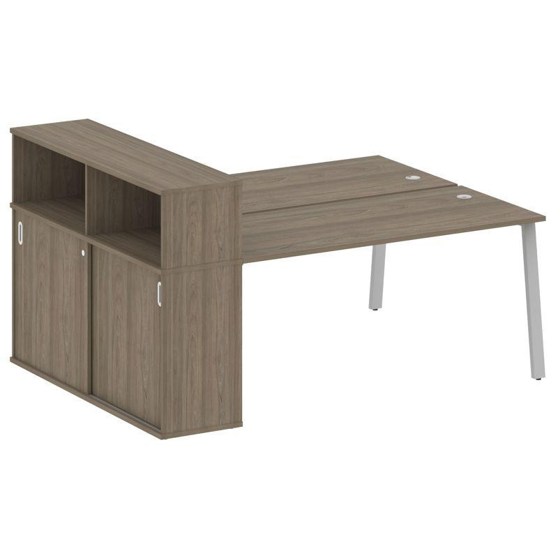 Metal System Рабочая станция с шкафом-купе на А-образном м/к БА.РС-СШК-2.4 Т Вяз Благородный/Металл Metal System Рабочая станция с шкафом-купе на А-образном м/к БА.РС-СШК-2.4 Т Вяз Благородный/Металл