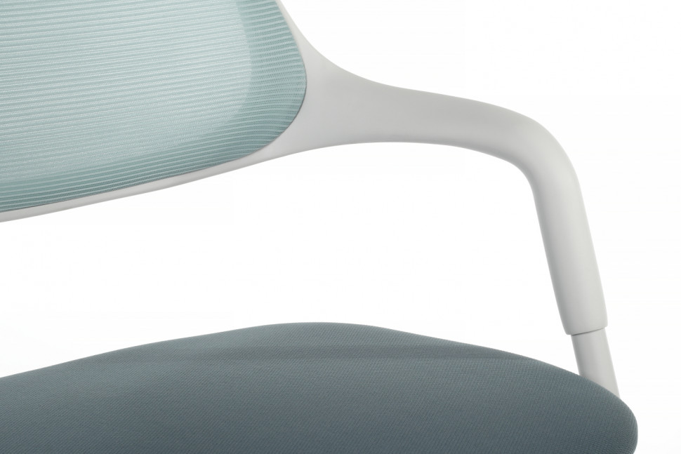 Кресло Scroll HY-813D Голубой/Серый