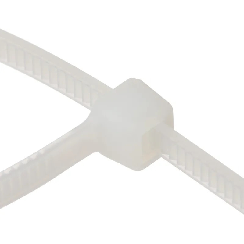 Хомут стяжка нейлоновая TOPFORT 4х200 (3,6х200 мм) белый 100 шт/уп