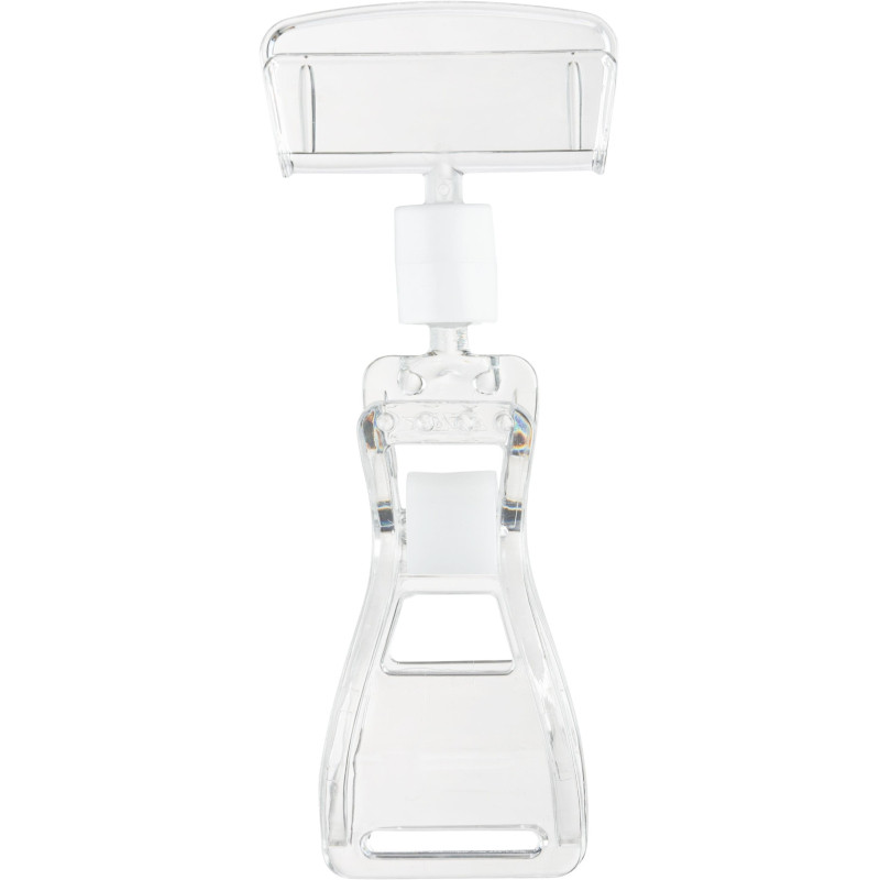 Ценникодержатель подвесной для информации на прищепке,10шт/уп