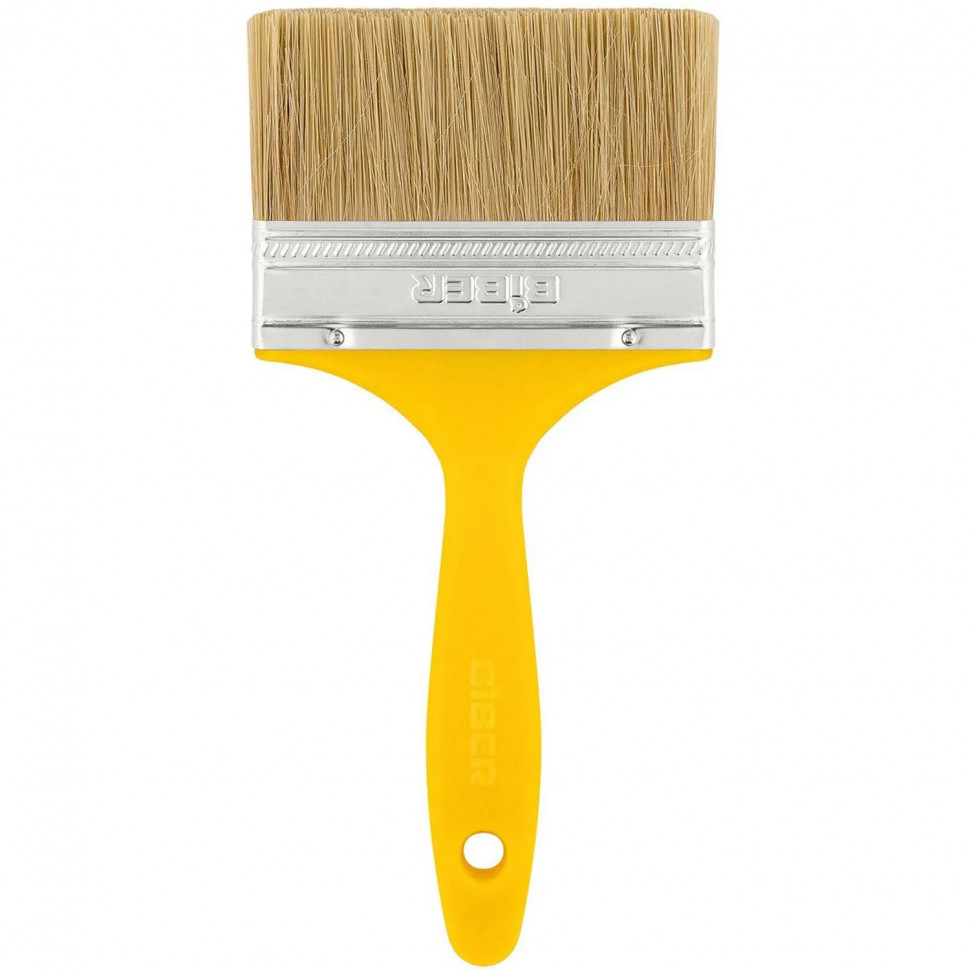 Кисть флейцевая БИБЕР 31256 натуральная щетина, Эконом 100мм СПб