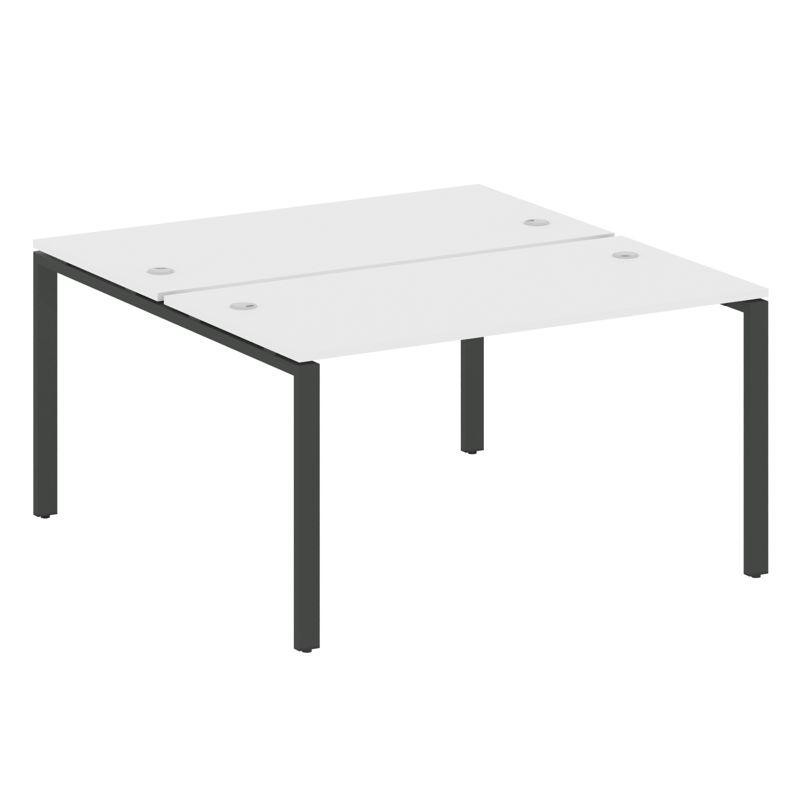 Metal System Рабочая станция на П-образном м/к БП.РАС-СП-2.3 Белый/Металл Антрацит 1400*1475*750 Metal System Рабочая станция на П-образном м/к БП.РАС-СП-2.3 Белый/Металл Антрацит 1400*1475*750