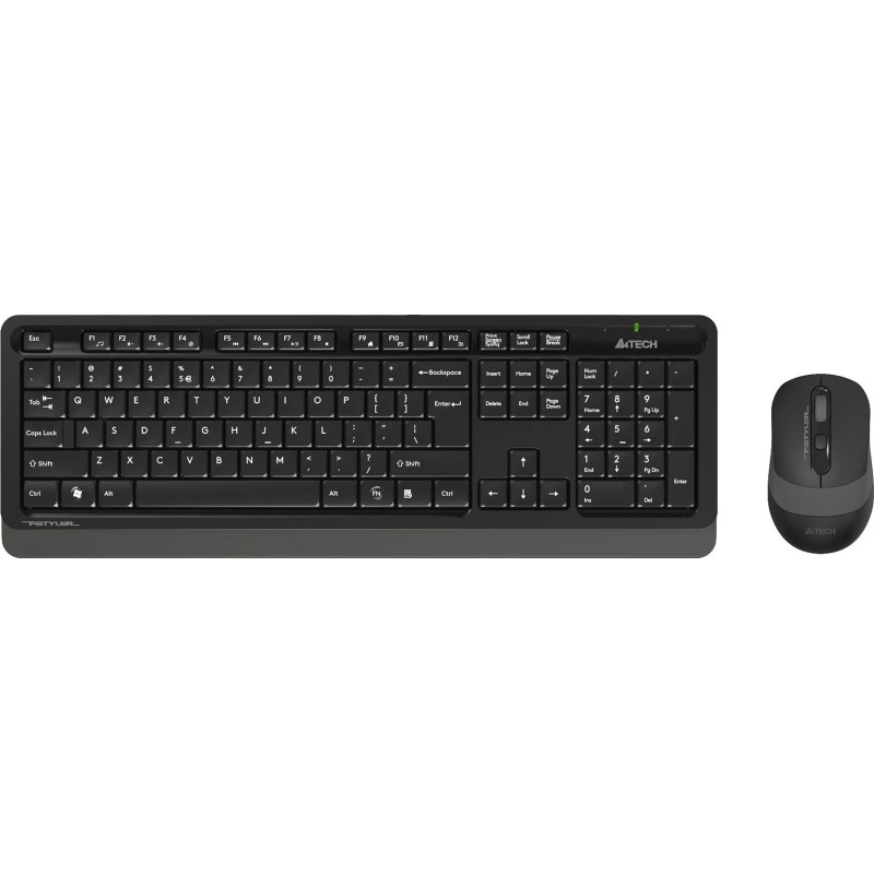 Набор клавиатура+мышь A4Tech Fstyler FG1010 черный/сер USB беспров Multime