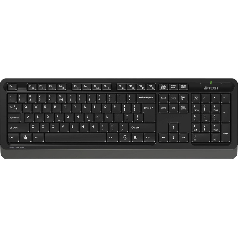 Набор клавиатура+мышь A4Tech Fstyler FG1010 черный/сер USB беспров Multime
