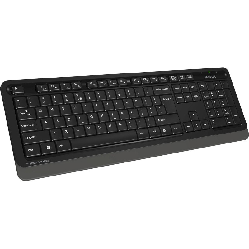 Набор клавиатура+мышь A4Tech Fstyler FG1010 черный/сер USB беспров Multime