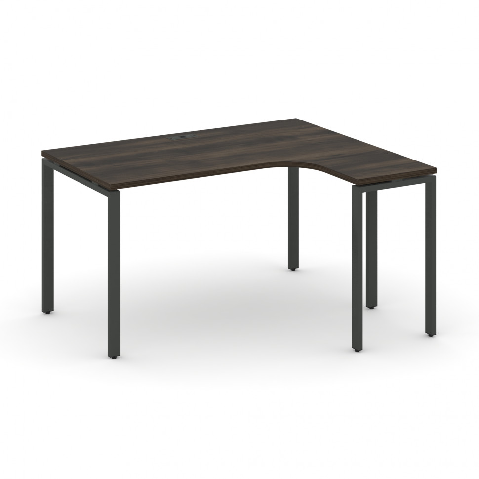 Concept Стол эргономичный CN.SA-001(R) Дуб Мали/Металл Антрацит 1380*1180*750 Concept Стол эргономичный CN.SA-001(R) Дуб Мали/Металл Антрацит 1380*1180*750