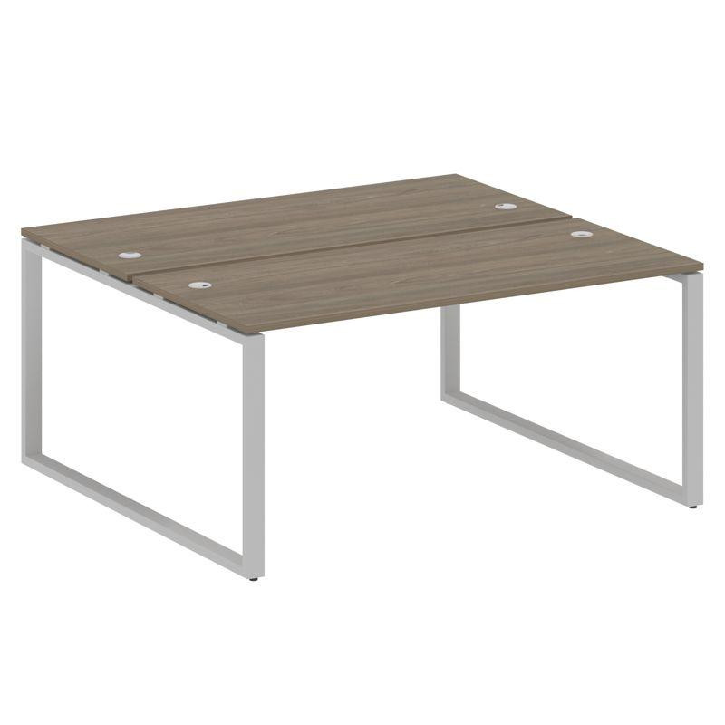 Metal System Рабочая станция на О-образном м/к БО.РАС-СП-2.4 Вяз Благородный/Металл Серый 1600*1475* Metal System Рабочая станция на О-образном м/к БО.РАС-СП-2.4 Вяз Благородный/Металл Серый 1600*1475*