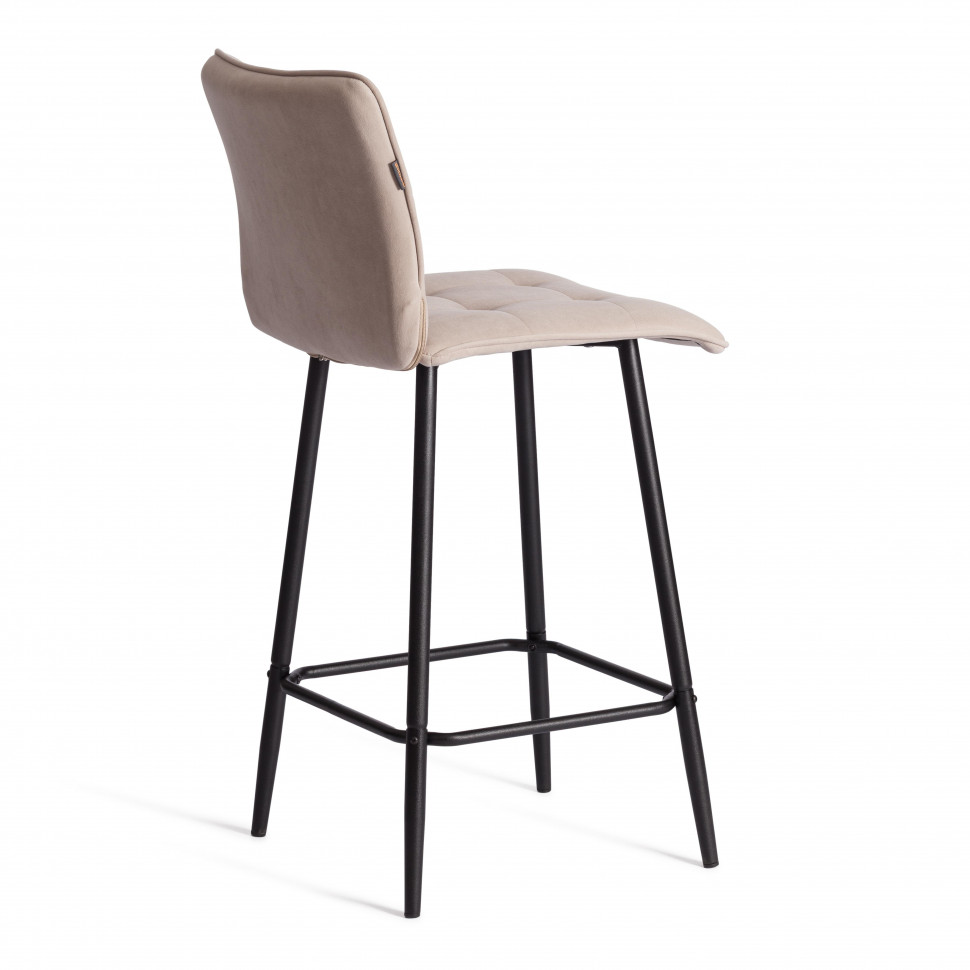 Полубарный стул  Bari/Бари велюр, бежевый, 7, 42х55х99 см