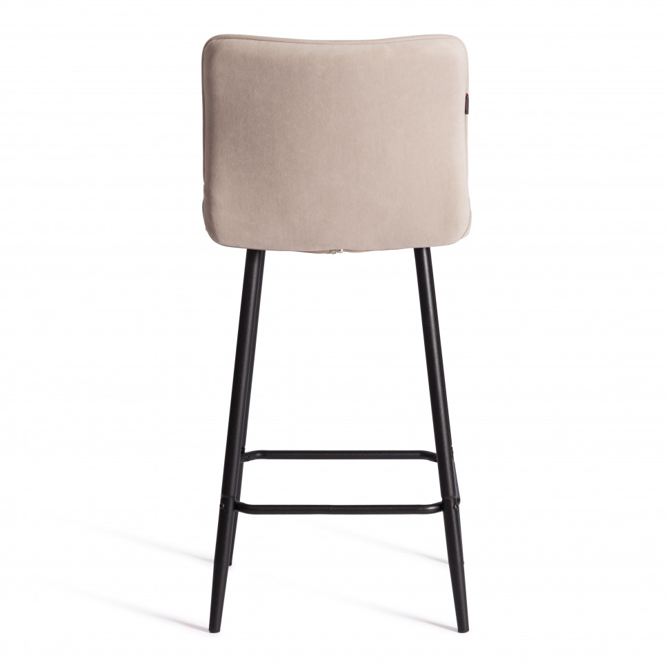 Полубарный стул  Bari/Бари велюр, бежевый, 7, 42х55х99 см