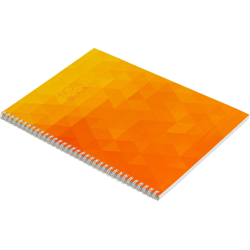 Тетрадь общая Attache Cristal,80л,клет,А4,спир,обл.мел.карт