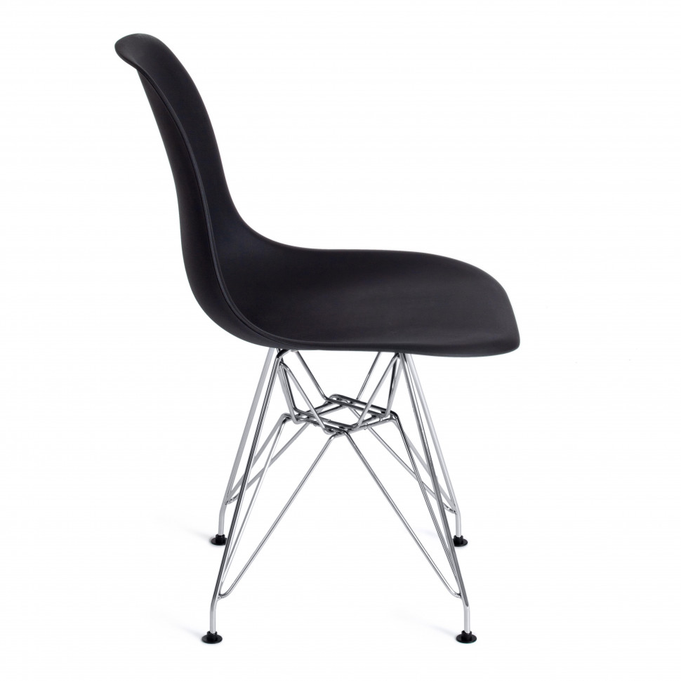 Стул CINDY IRON CHAIR (EAMES) (mod. 002) металл, пластик, 51x46x82,5, черный