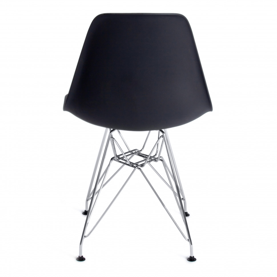 Стул CINDY IRON CHAIR (EAMES) (mod. 002) металл, пластик, 51x46x82,5, черный