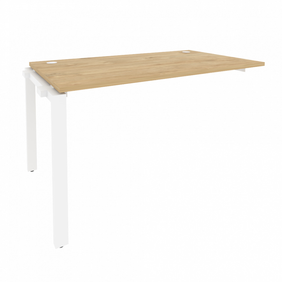 Onix Наборный элемент рабочей станции на П-образном м/к O.MP-1.NRS-3.8 Тиквуд Светлый/Металл Белый 1 Onix Наборный элемент рабочей станции на П-образном м/к O.MP-1.NRS-3.8 Тиквуд Светлый/Металл Белый 1