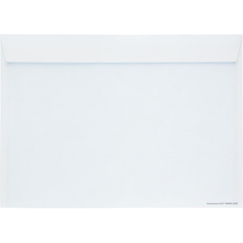 Конверт белый С4 стрип 229х324 90г КОМУС 250шт/ уп