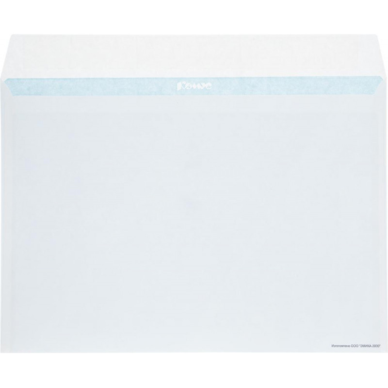 Конверт белый С4 стрип 229х324 90г КОМУС 250шт/ уп