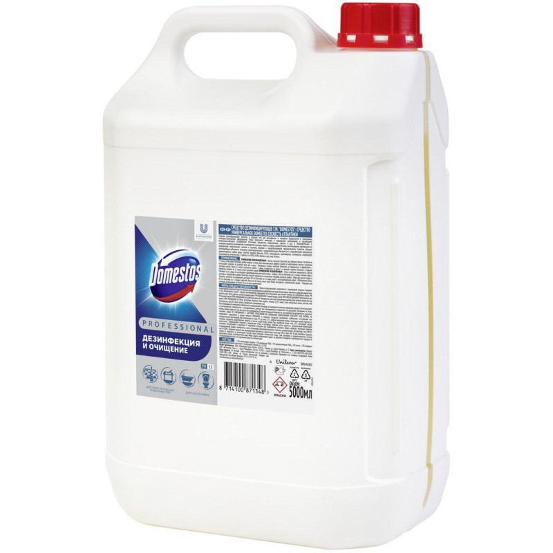 Средство для сантехники DOMESTOSСвежесть Атлантики  5 л