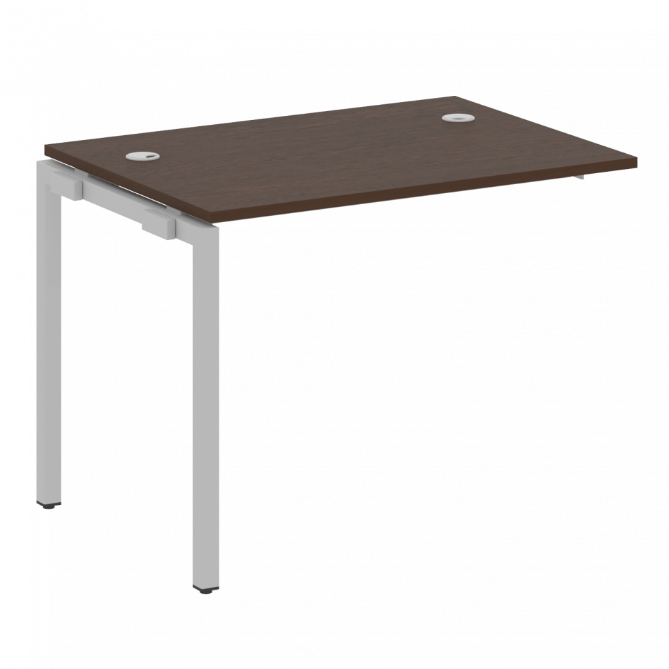 Metal System Quattro Проходной элемент рабочей станции на П-образном м/к 40БП.ПРС-СП-1.1 Венге Цаво/ Metal System Quattro Проходной элемент рабочей станции на П-образном м/к 40БП.ПРС-СП-1.1 Венге Цаво/