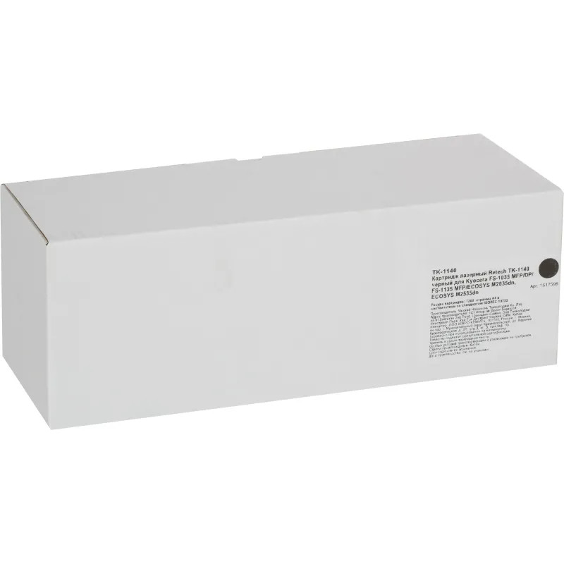 Картридж лазерный Retech TK-1140 чер. для Kyocera FS-1035/1135