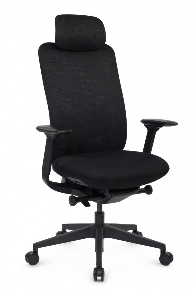 Кресло Антлер EAN-001A Черный пластик/Черный