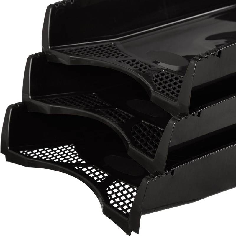 Лоток горизонтальный Attache Economy, черный