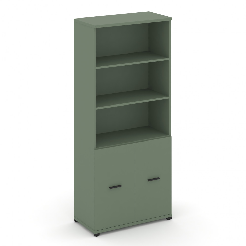 Concept Шкаф 1 широкая секция, 5 ниш CN.STS-511 B Кобо/Металл Черный 836*420*1922