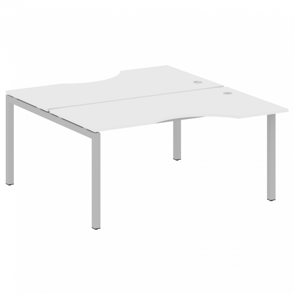 Metal System Quattro Рабочая станция криволинейная на П-образном м/к 50БП.РАС-СА-2.1 Белый/Металл Се Metal System Quattro Рабочая станция криволинейная на П-образном м/к 50БП.РАС-СА-2.1 Белый/Металл Се