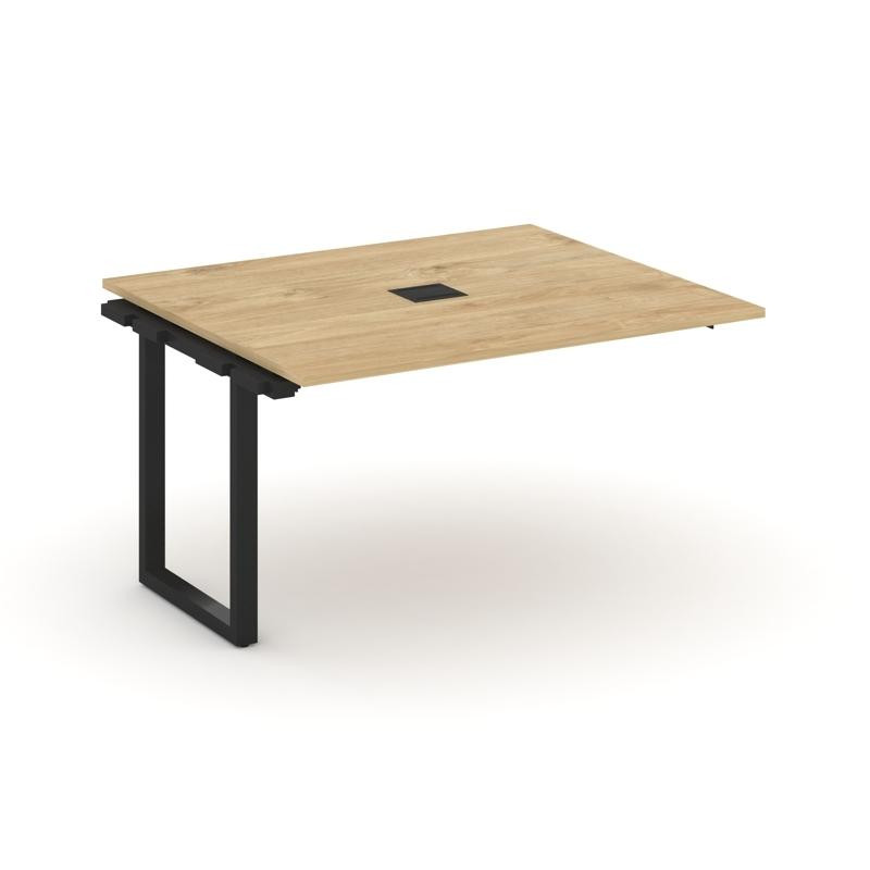 Style Project Проходной наб. элем. перег. стола SN-59O.NSPRG-034 Тиквуд Светлый/Металл Черный 1580*1