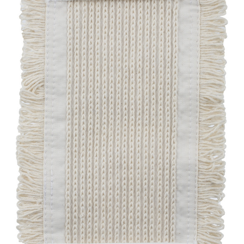 Насадка МОП Luscan 40x11см х/б тафтинг карман/ухо бежевая