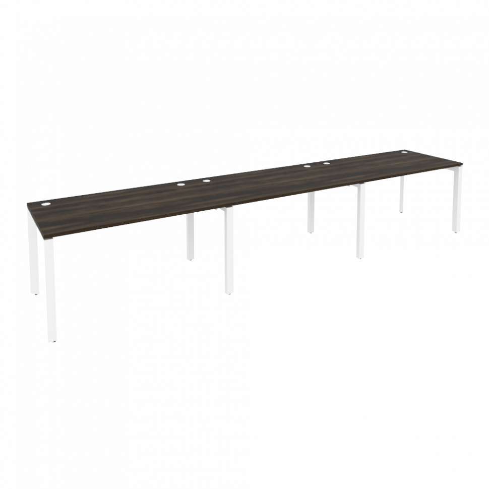 Onix Рабочая станция на П-образном м/к O.MP-RS-3.3.8 Дуб Мали/Металл Белый 4140*800*750 Onix Рабочая станция на П-образном м/к O.MP-RS-3.3.8 Дуб Мали/Металл Белый 4140*800*750