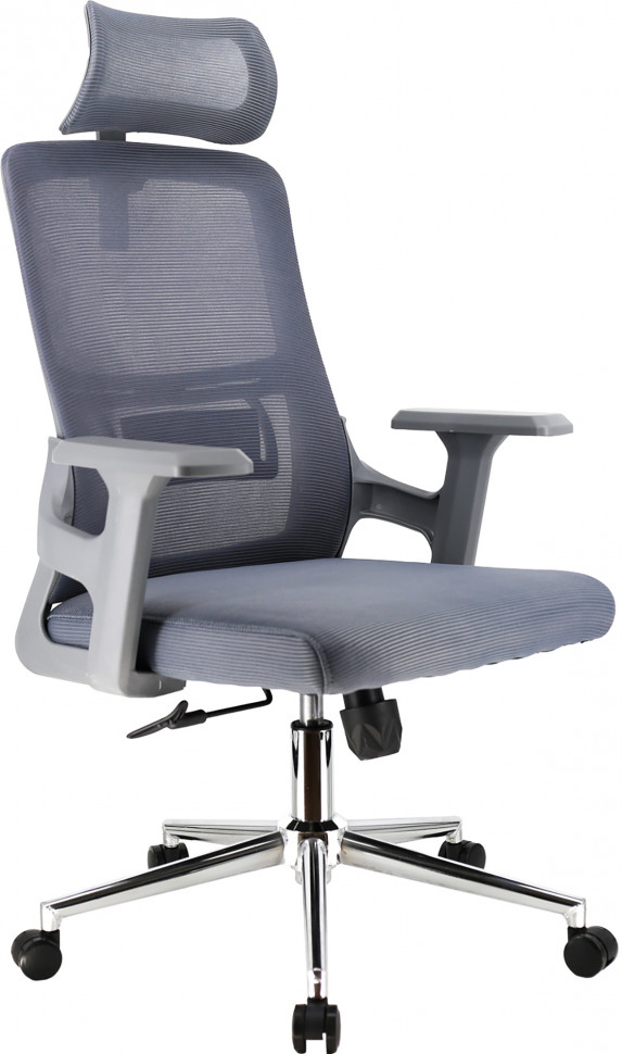 Кресло Everprof EP-530 Grey (EP-530 Грэй) Сетка Серый