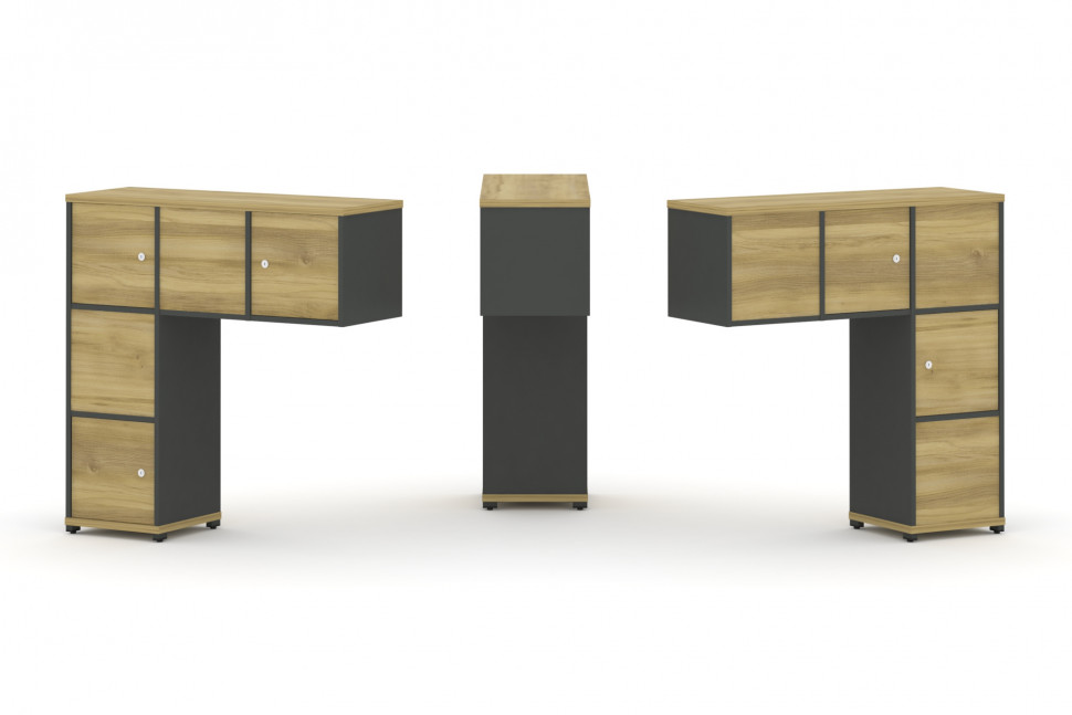 Concept Надставка низкая CN.DNN-007 Дуб Винченцо/Антрацит/Металл Антрацит 1099*365*1130 Concept Надставка низкая CN.DNN-007 Дуб Винченцо/Антрацит/Металл Антрацит 1099*365*1130