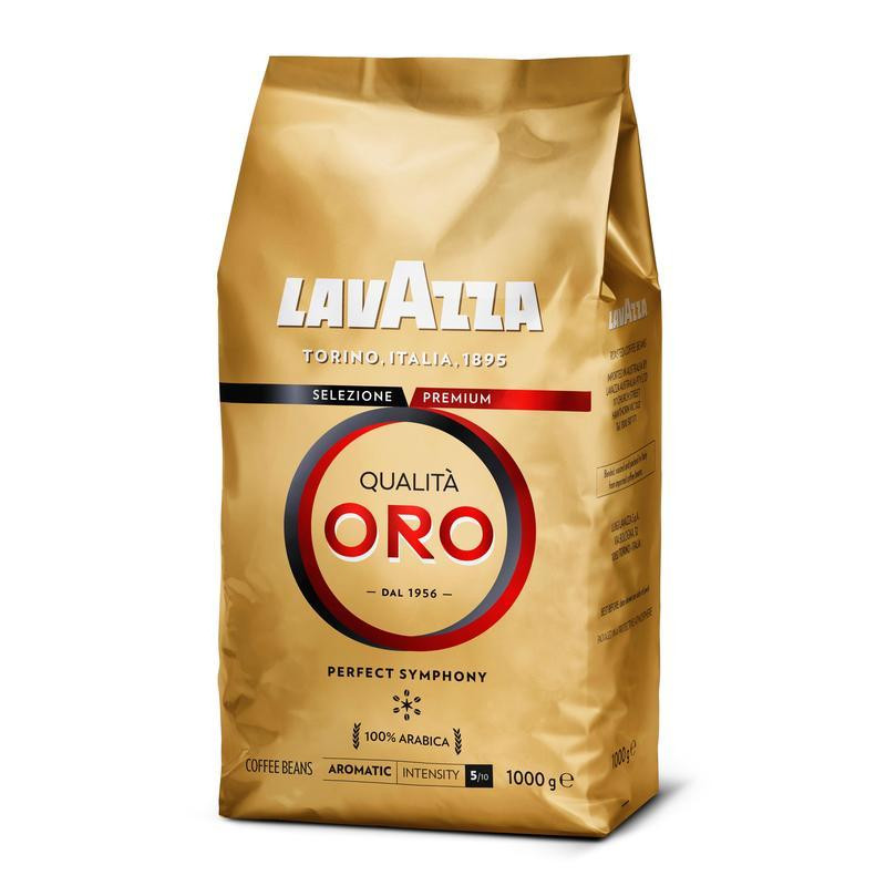 Кофе Lavazza Oro в зернах, 1 кг