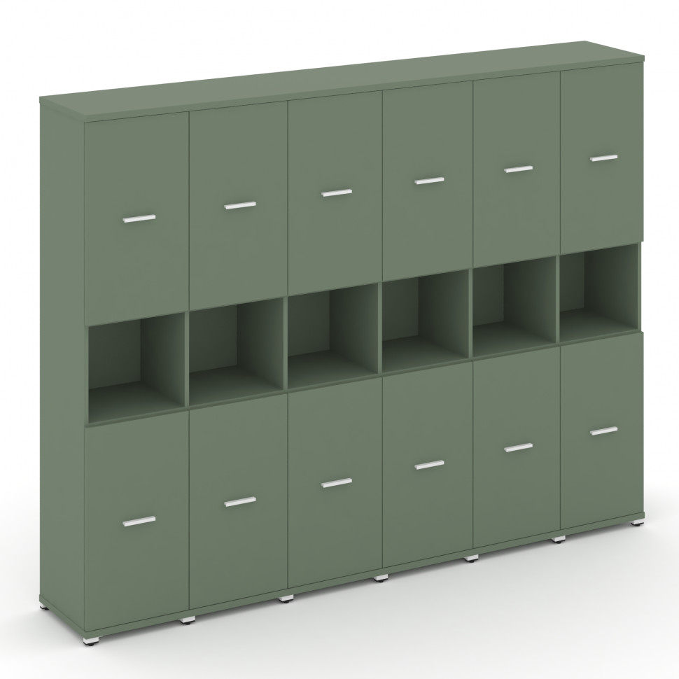 Concept Шкаф 6 узких секций, 5 ниш CN.STU-563 W Кобо/Металл Белый 2500*420*1922 Concept Шкаф 6 узких секций, 5 ниш CN.STU-563 W Кобо/Металл Белый 2500*420*1922